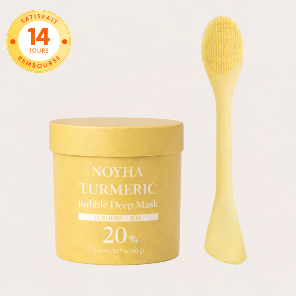 NOYHA - Masque effervescent au curcuma anti-taches